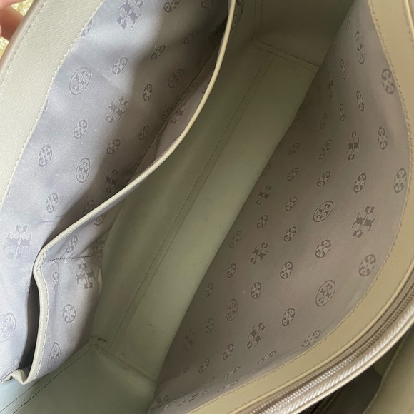 TORY BURCH Saffiano Leather Tote - Picture 8 of 14